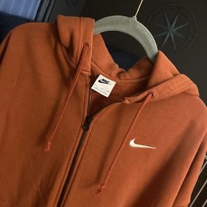 Womens Nike zip up sweatshirt, oversized hoodie